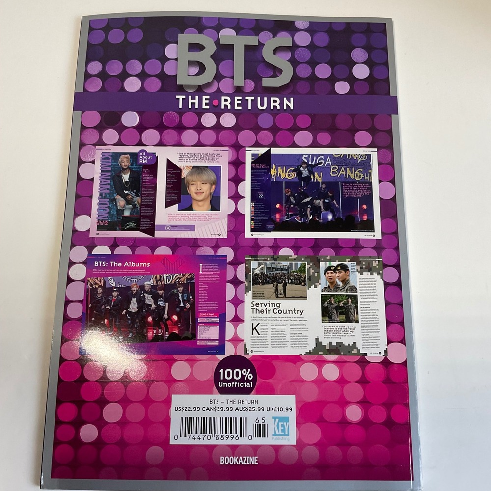 BTS The Return Bookazine Complete K-Pop Guide Key Publishing Magazine 2026 - Picture 2 of 4